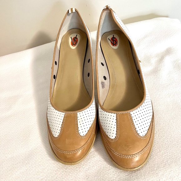 12M VS Two Tone Leather Pump - Picture 3 of 9